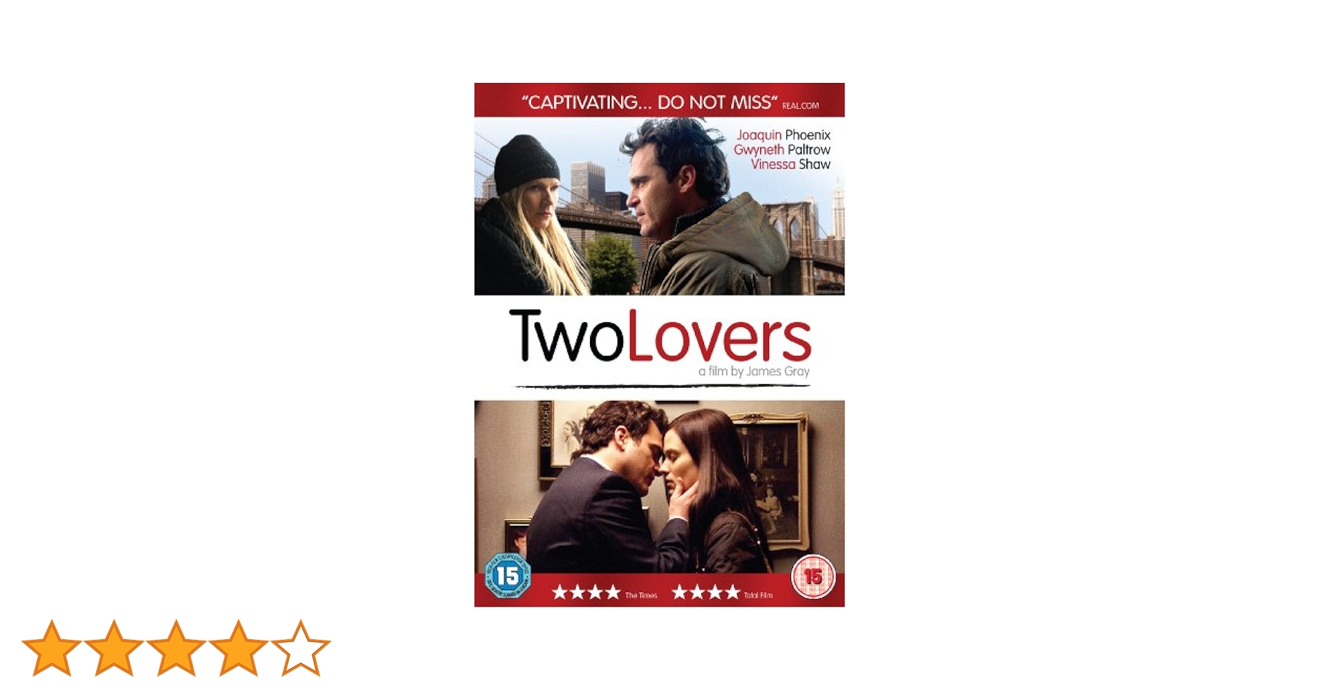 Amazon.co.jp: Two Lovers [Import anglais] [DVD] : DVD